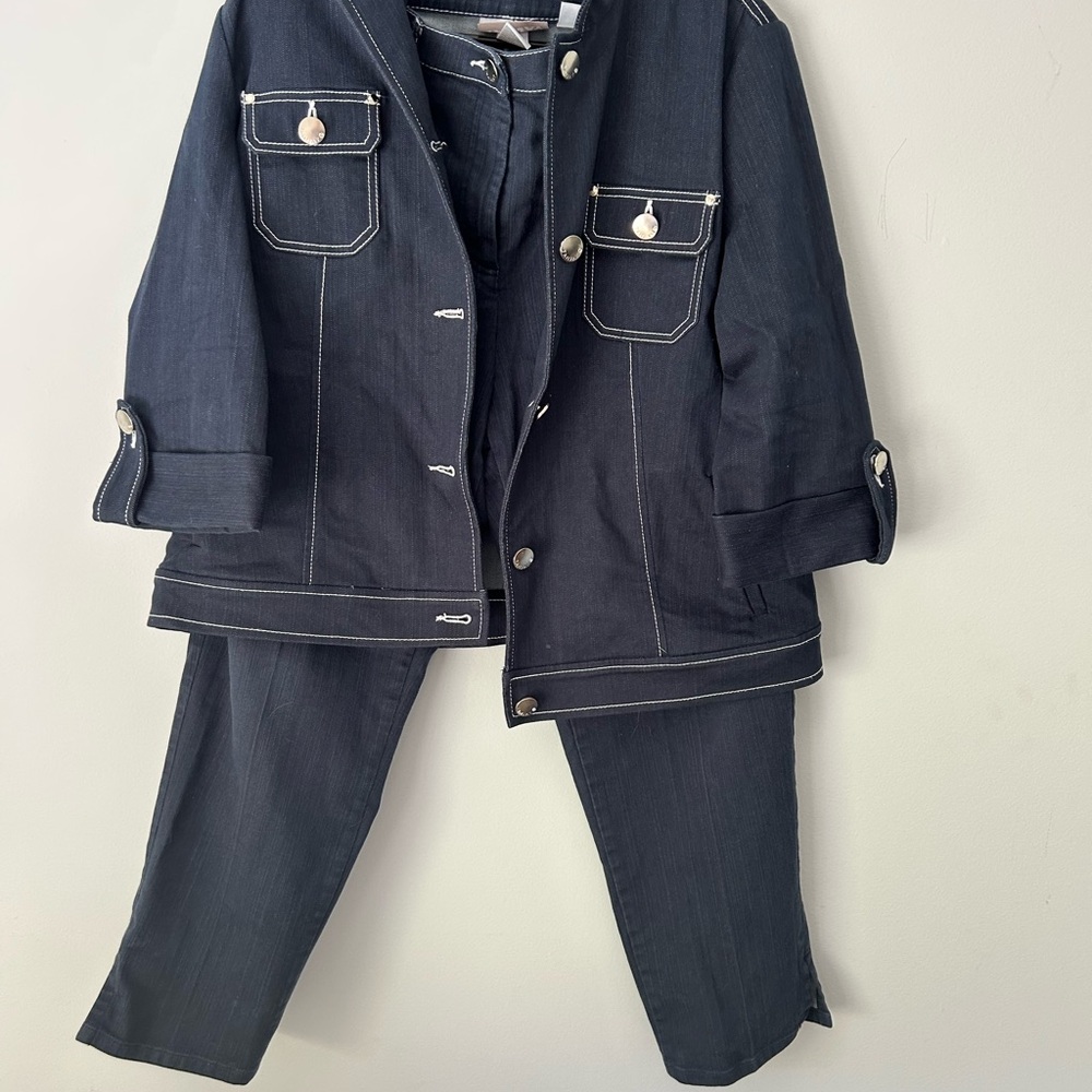 TanJay Navy Blue Pantsuit